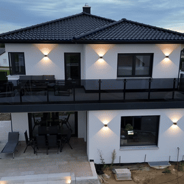 TraumOase™ Kabellos Außenbereich Luxus-Wandleuchte | Das Original